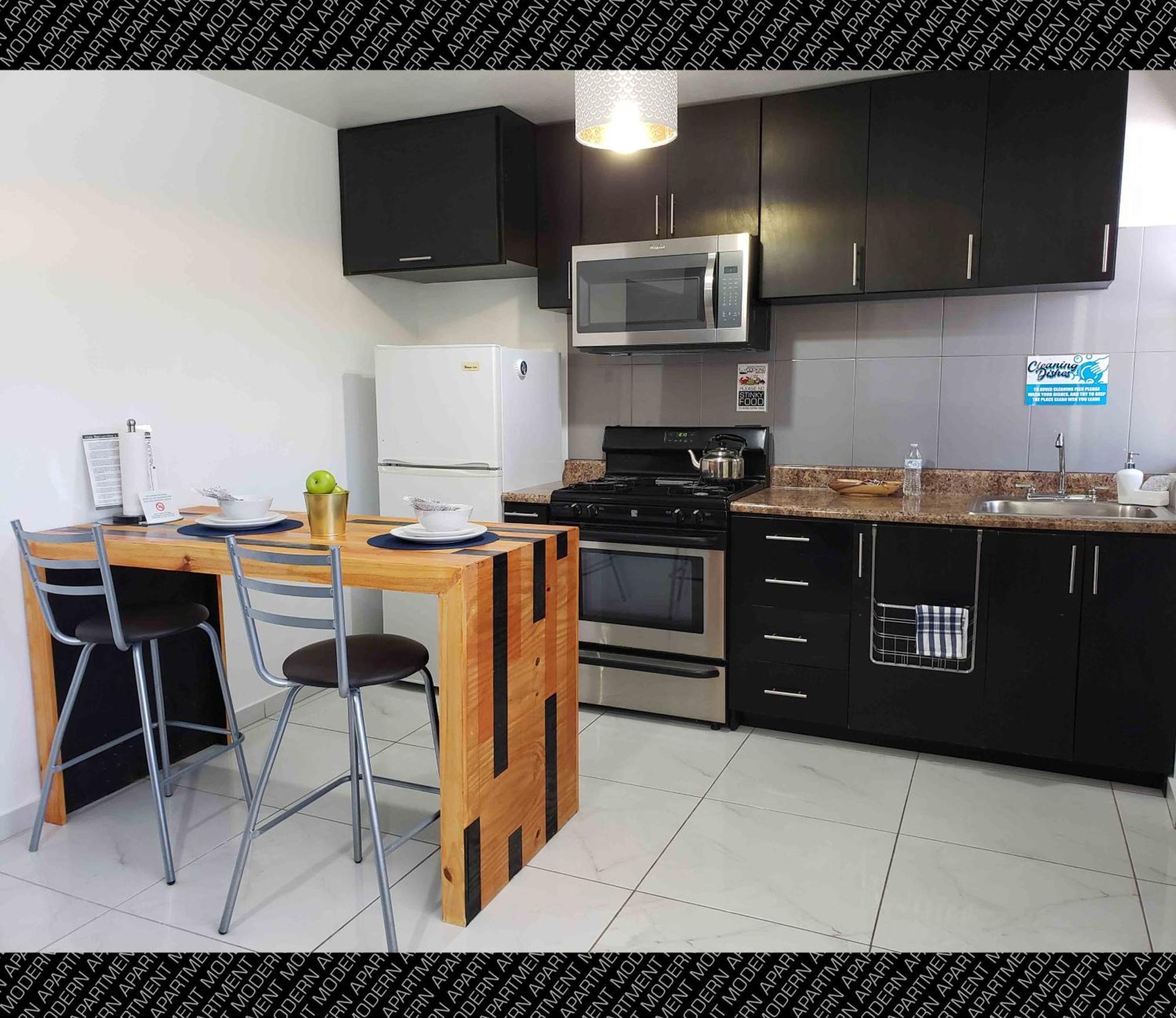 Modern Apartment Rosarito Bagian luar foto
