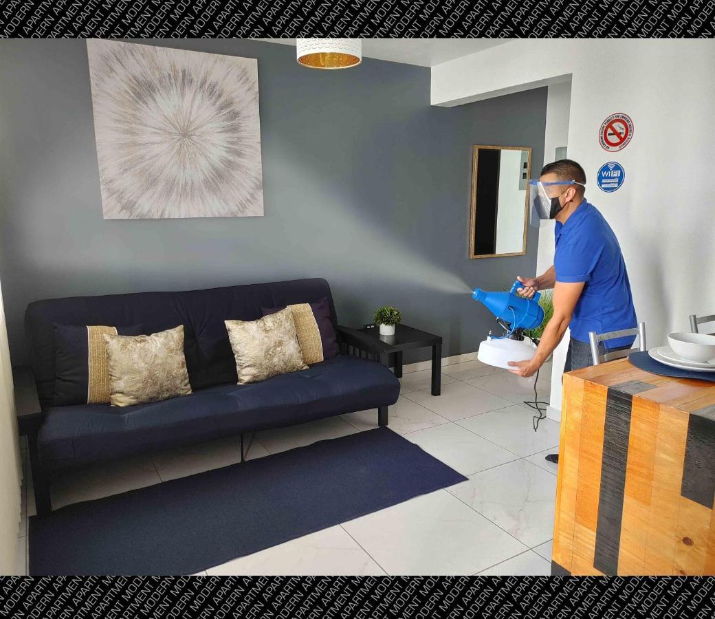 Modern Apartment Rosarito Bagian luar foto
