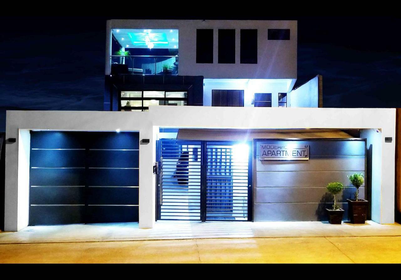 Modern Apartment Rosarito Bagian luar foto